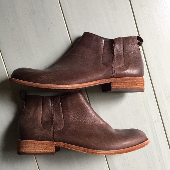 Kork-Ease Shoes - Kork Ease Leather Chelsea Velma Boot in Brown